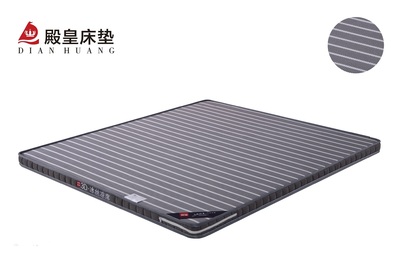 殿皇床垫：乳胶环保棕#（灰条纹）